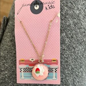 Jane Marie Kids Pink Cupcake Necklace